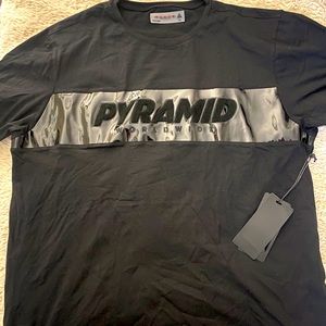 MEN’S BLACK PYRAMID SHIRT XXL
